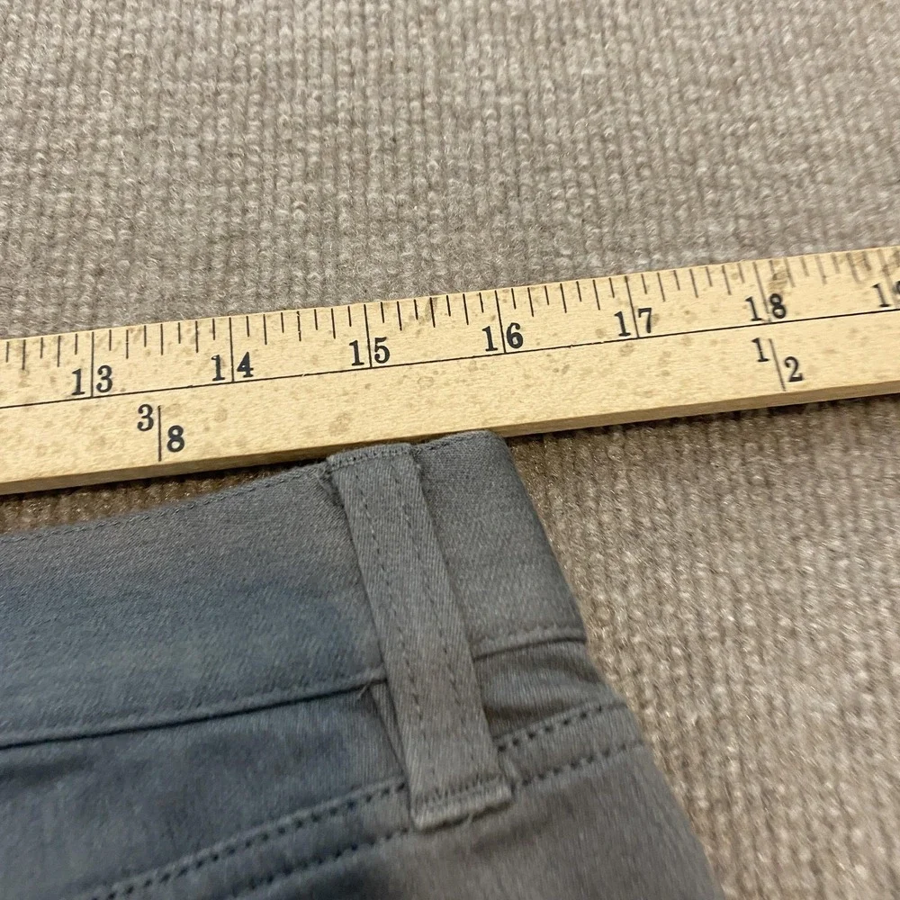 Banana Republic Traveler Jeans Mens 31x32 Gray Med Wash Slim Straight Denim